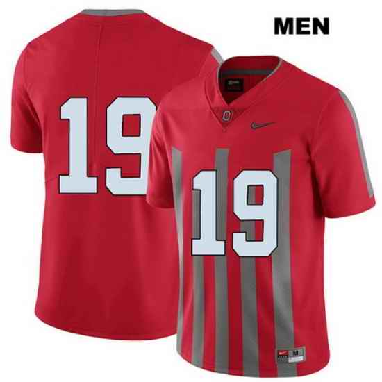 Dallas Gant Elite Stitched Ohio State Buckeyes Authentic Mens Nike  19 Red College Football Jersey Without Name Jersey
